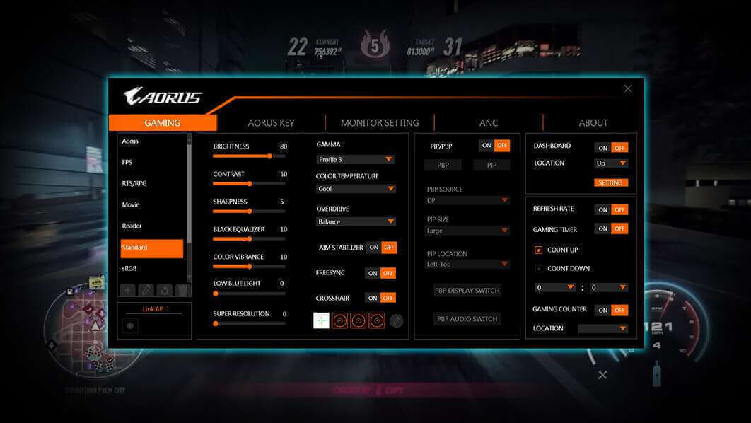 AORUS Gaming Monitor